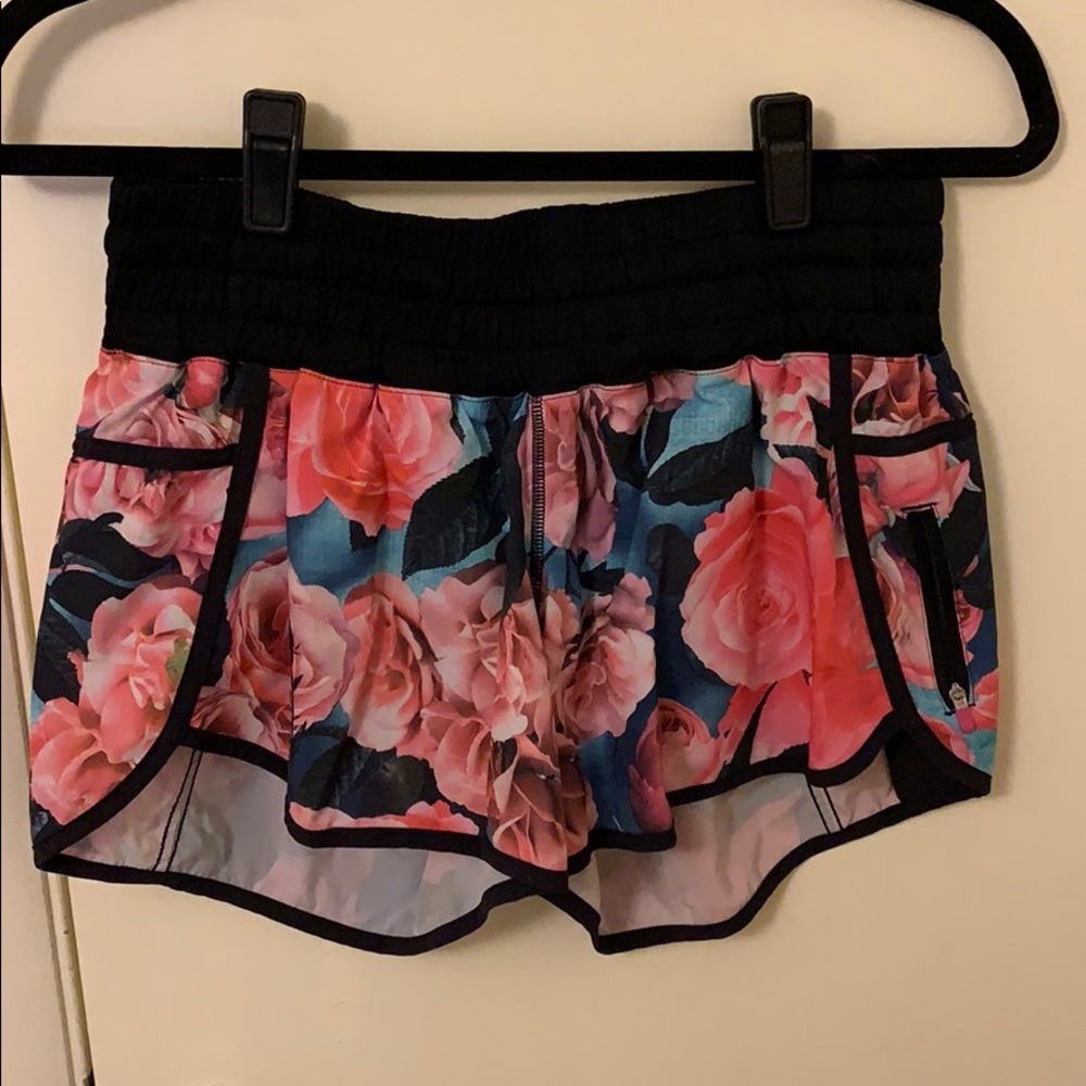 Lululemon running shorts.